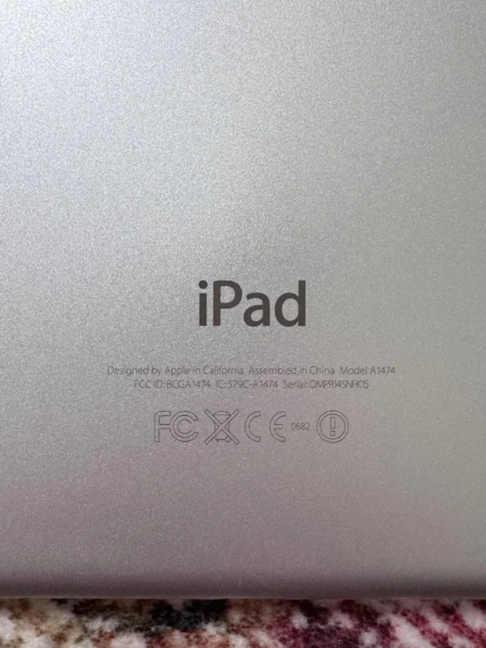 USED - GREAT CONDITION iPad Air (1st Generation), 32GB, Silver, Wi-Fi only